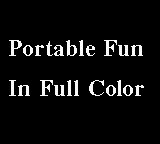 Game Boy Color Promotional Demo Screenshot 1